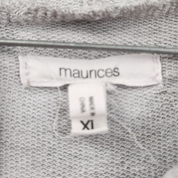 Maurices Long Sleeve Hooded Sweater Womens Size Extra Large XL - Picture 3 of 3